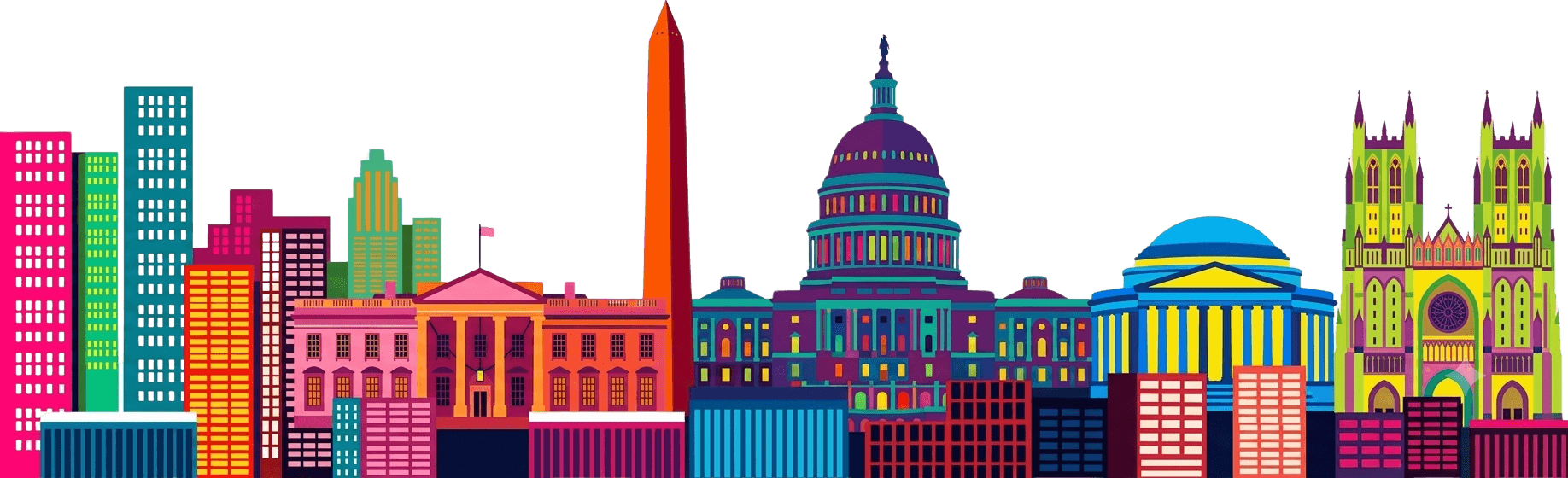 Washington DC skyline