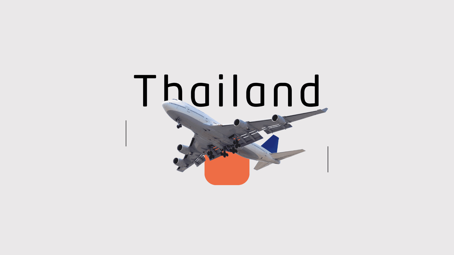 Bangkok skyline illustration